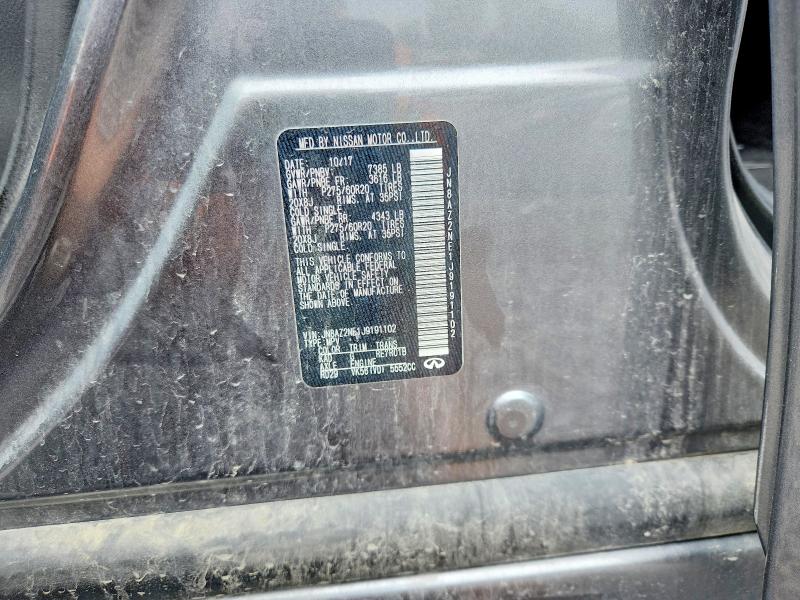 Aukcja sprzedaży 2018 Infiniti Qx80, vin: JN8AZ2NE1J9191102, numer aukcji: 58527556