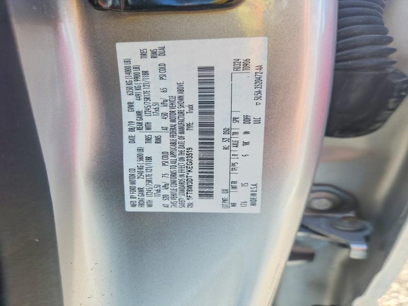 Продаж на аукціоні авто 2019 Ford F350, vin: 1FT8W3DT1KEG03519, номер лоту: 56312146