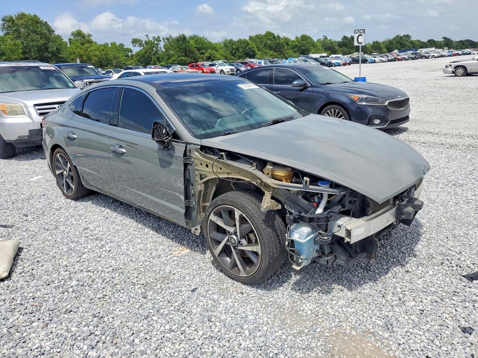 Продажа на аукционе авто 2021 Hyundai Sonata, vin: 5NPEJ4J2XMH114218, номер лота: 57204796