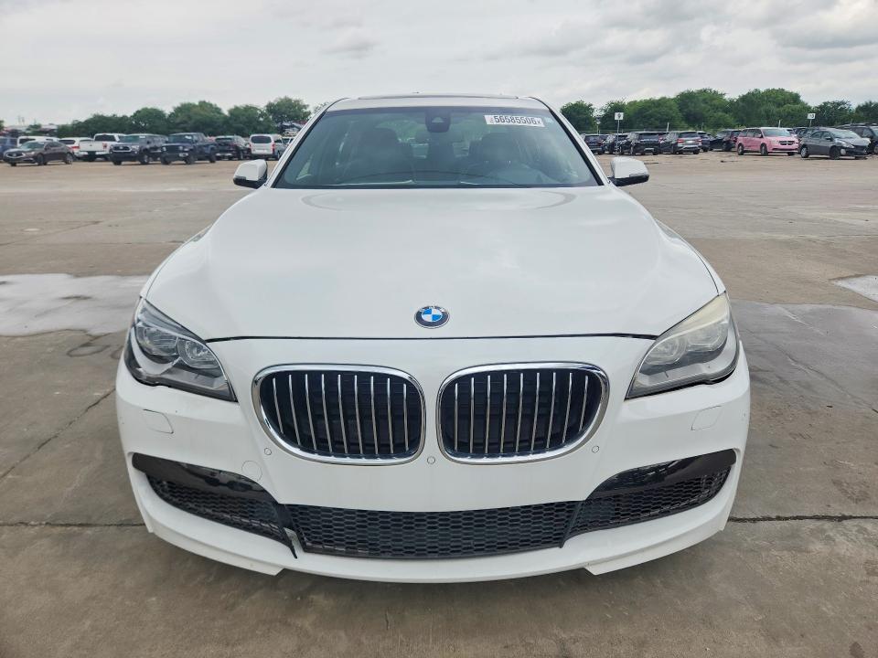 2014 Bmw 750 მანქანა იყიდება აუქციონზე, vin: WBAYE8C53ED780597, აუქციონის ნომერი: 56585506