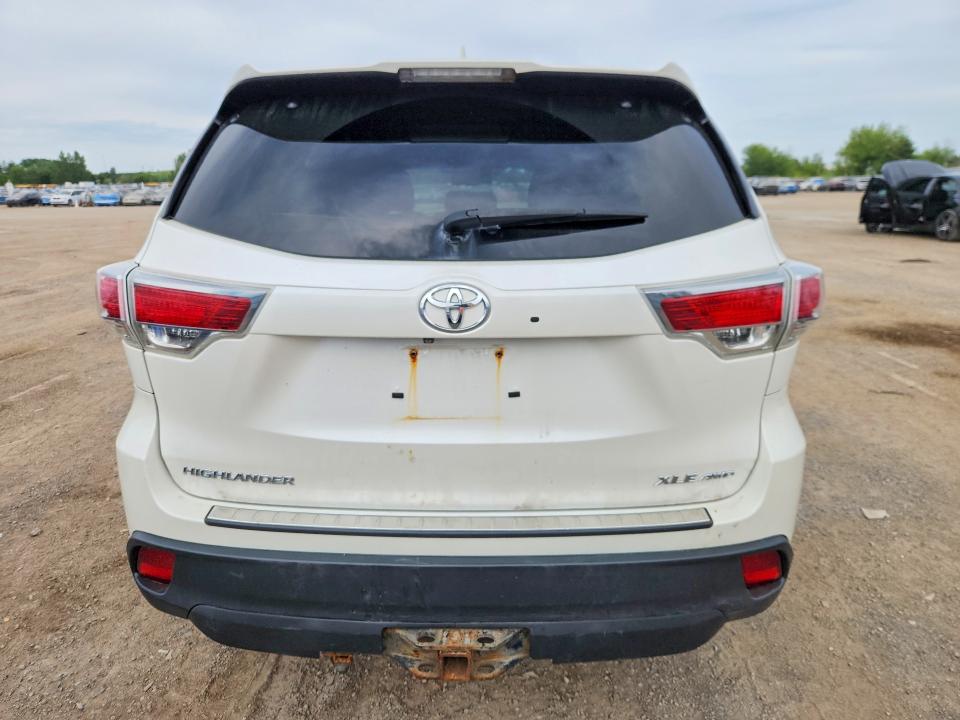 Продаж на аукціоні авто 2015 Toyota Highlander, vin: 5TDJKRFH5FS199939, номер лоту: 56289526