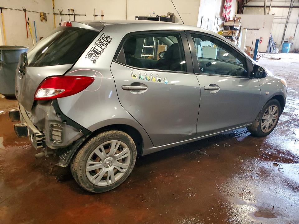 58109306 :رقم المزاد ، JM1DE1KY1D0157134 vin ، 2013 Mazda Mazda2 مزاد بيع