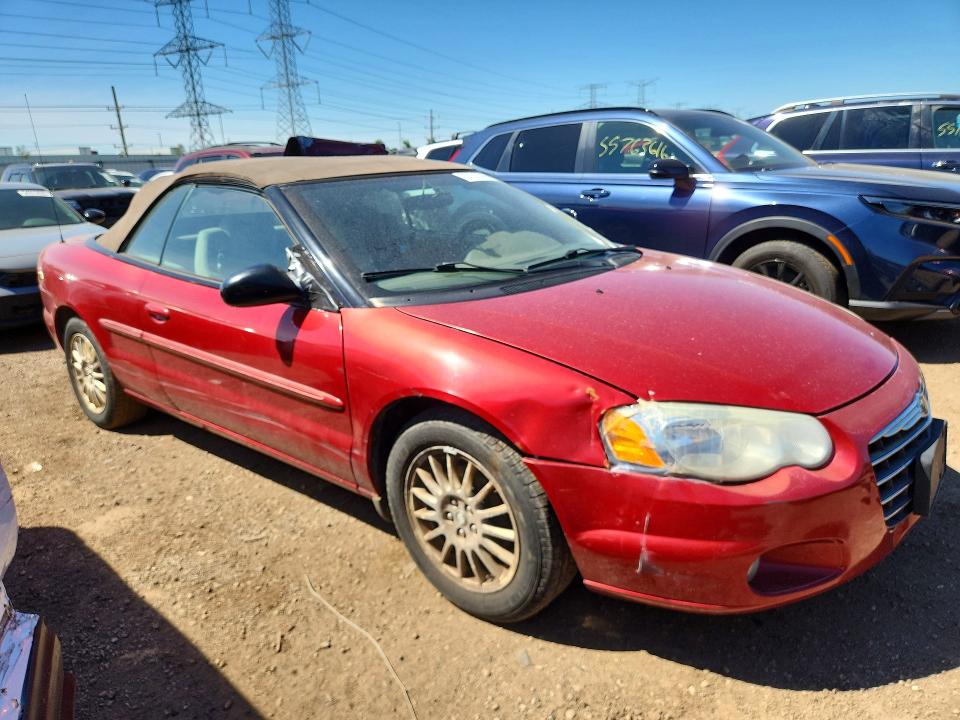 Aukcja sprzedaży 2006 Chrysler Sebring, vin: 1C3EL55R16N153889, numer aukcji: 55732566