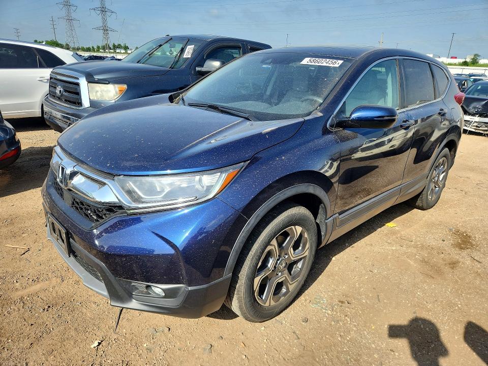 Auction sale of the 2019 Honda Cr-v, vin: 5J6RW2H52KL024927, lot number: 58602456