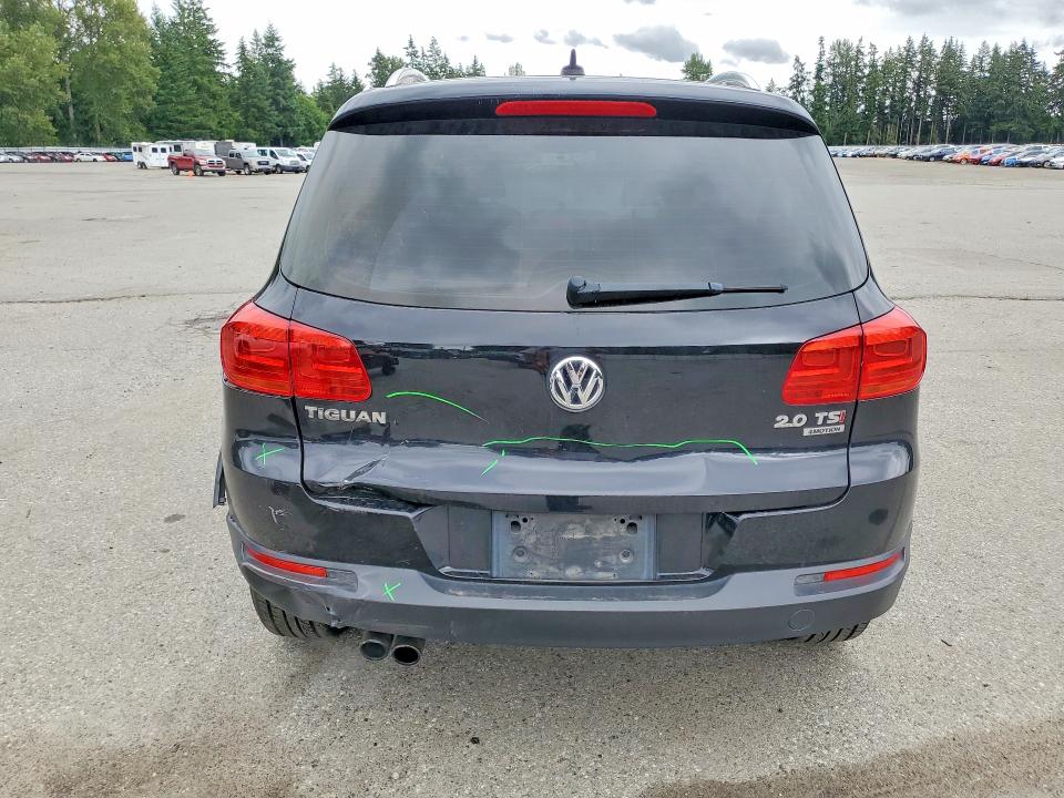 2015 Volkswagen Tiguan მანქანა იყიდება აუქციონზე, vin: WVGBV7AX0FW505505, აუქციონის ნომერი: 58255096