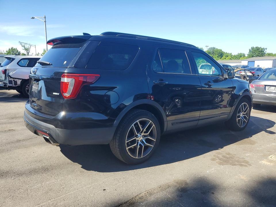 2017 Ford Explorer მანქანა იყიდება აუქციონზე, vin: 1FM5K8GT1HGA00845, აუქციონის ნომერი: 57338176