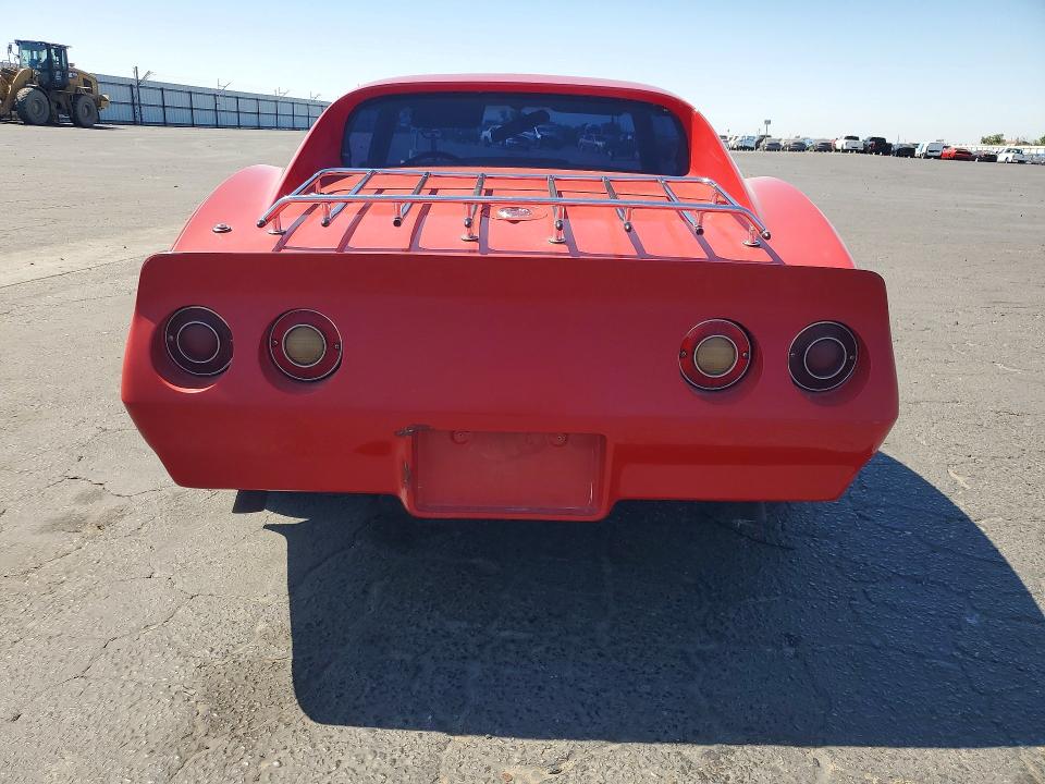 1976 Chevrolet Corvette მანქანა იყიდება აუქციონზე, vin: 1Z37X6S437076, აუქციონის ნომერი: 58722826