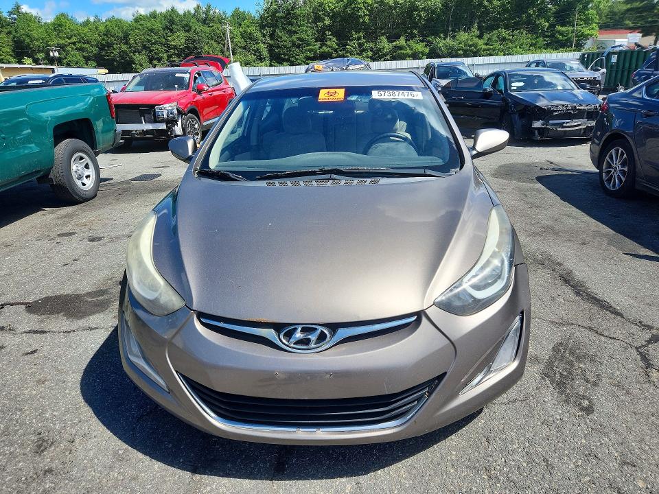 2015 Hyundai Elantra მანქანა იყიდება აუქციონზე, vin: 5NPDH4AE3FH642168, აუქციონის ნომერი: 57387476