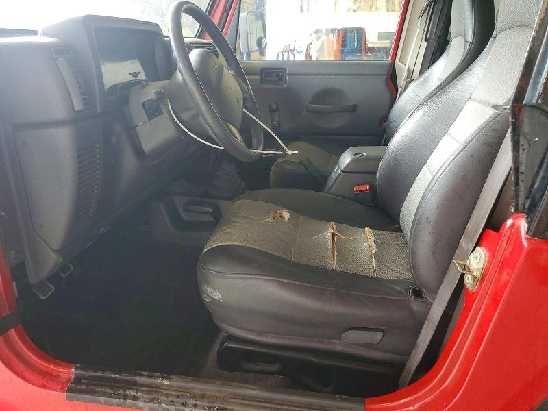58009896 :رقم المزاد ، 1J4FA29P6YP735131 vin ، 2000 Jeep Wrangler / Tj مزاد بيع