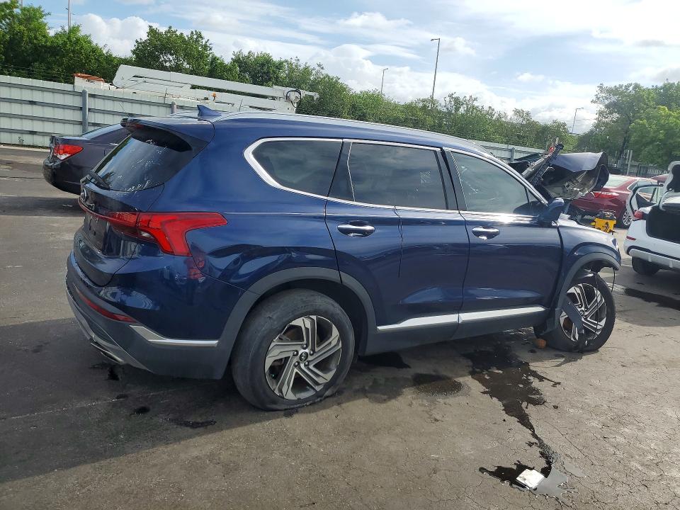 2021 Hyundai Santa Fe მანქანა იყიდება აუქციონზე, vin: 5NMS34AJ8MH336113, აუქციონის ნომერი: 55276086