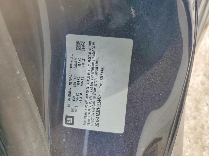 56410006 :رقم المزاد ، 2G1FA1E32E9224473 vin ، 2014 Chevrolet Camaro مزاد بيع