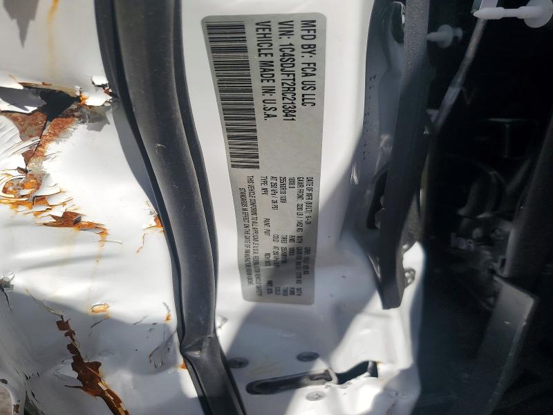 56801186 :رقم المزاد ، 1C4SDJFT2RC213841 vin ، 2024 Dodge Durango مزاد بيع