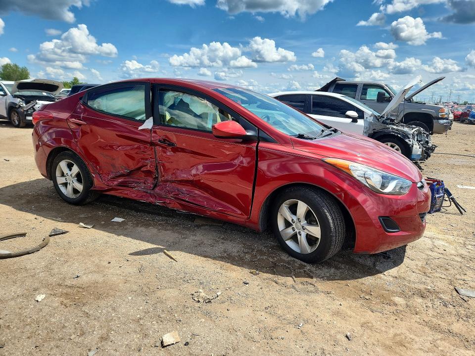 Продажа на аукционе авто 2013 Hyundai Elantra, vin: 5NPDH4AE2DH229588, номер лота: 58791686