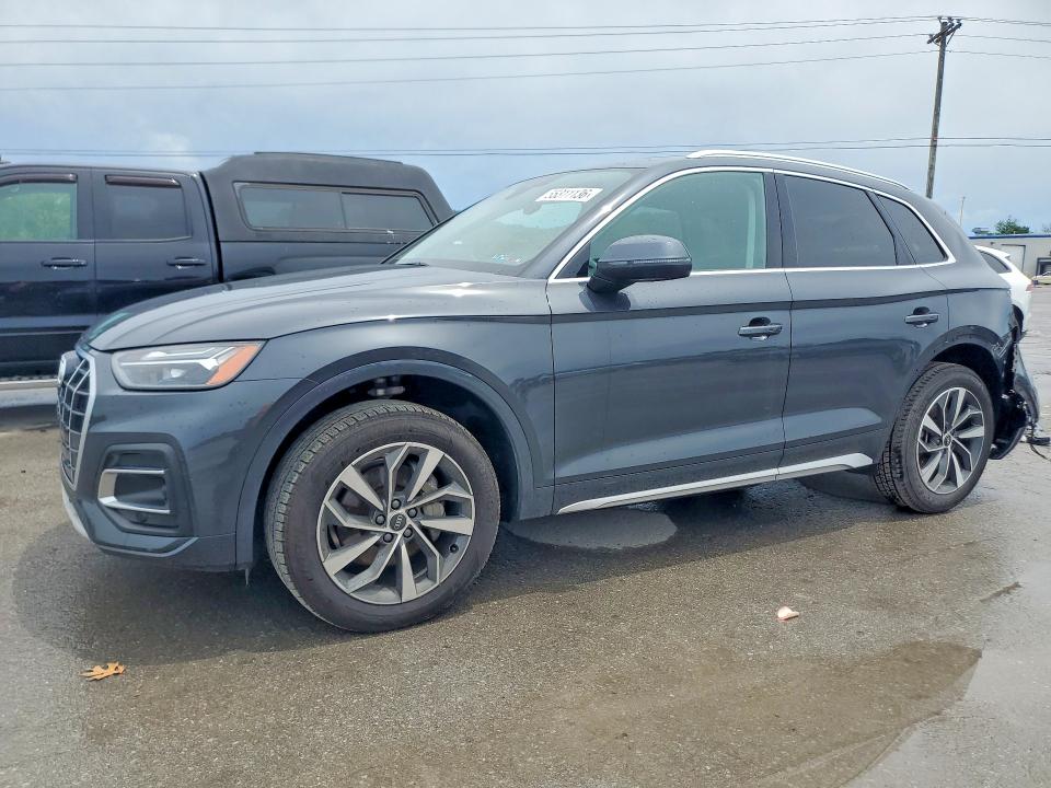 55311136 :رقم المزاد ، WA1BAAFY7M2018170 vin ، 2021 Audi Q5 مزاد بيع