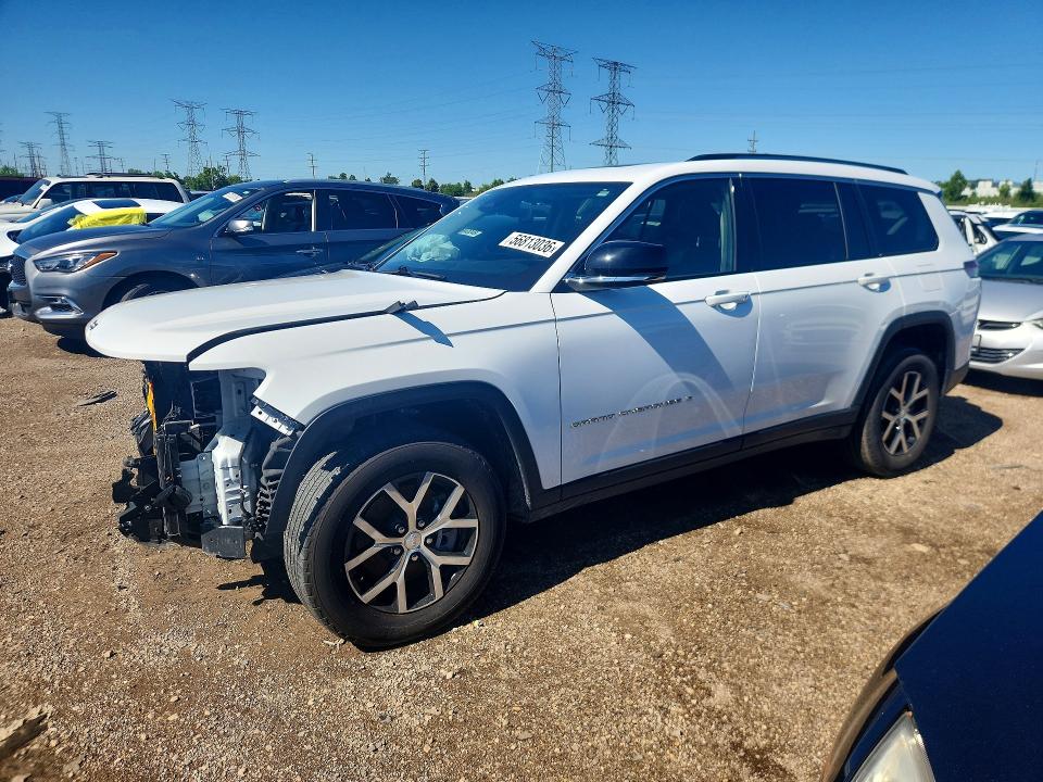 56813036 :رقم المزاد ، 1C4RJKBG8P8831509 vin ، 2023 Jeep Grand Cherokee مزاد بيع