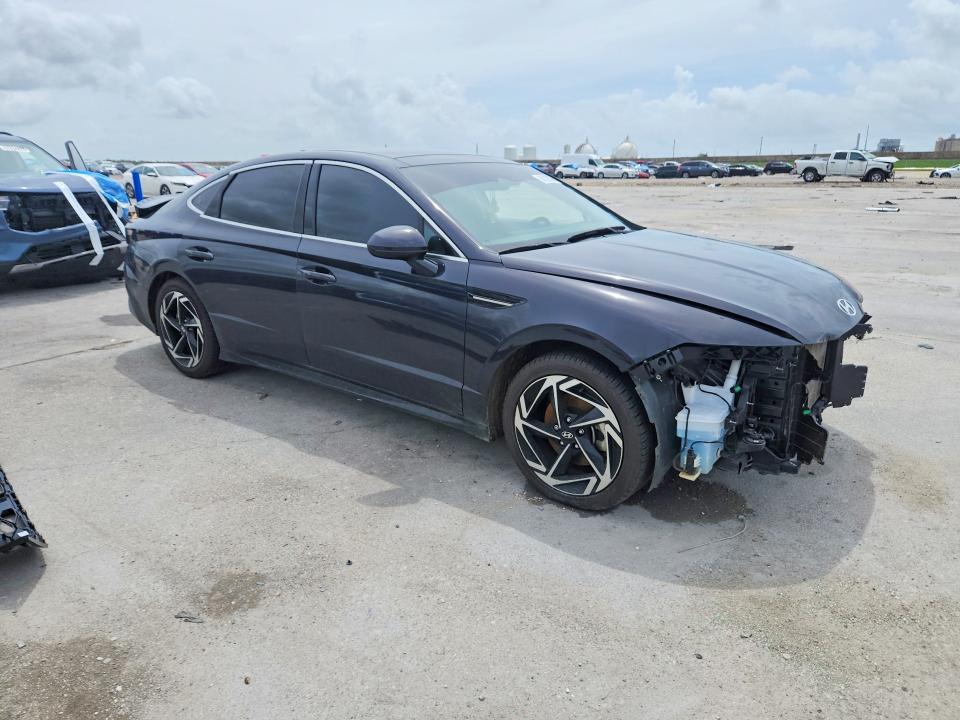 56722626 :رقم المزاد ، KMHL14JA0RA424807 vin ، 2024 Hyundai Sonata مزاد بيع