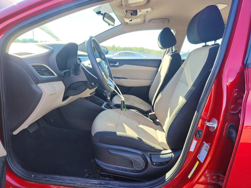57995906 :رقم المزاد ، 3KPC24A62NE166083 vin ، 2022 Hyundai Accent مزاد بيع