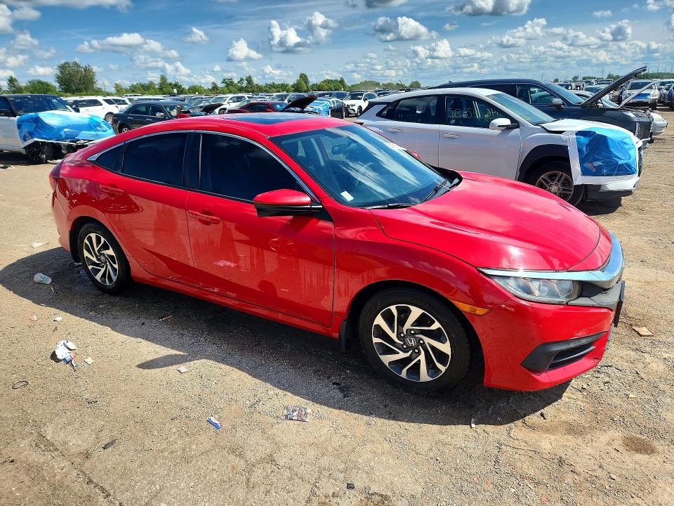 58909756 :رقم المزاد ، 2HGFC2F72HH533817 vin ، 2017 Honda Civic مزاد بيع