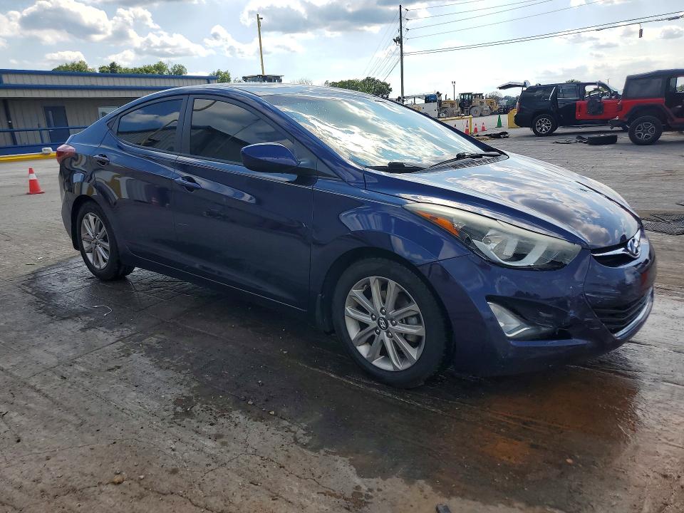 58795586 :رقم المزاد ، 5NPDH4AE2EH530833 vin ، 2014 Hyundai Elantra مزاد بيع