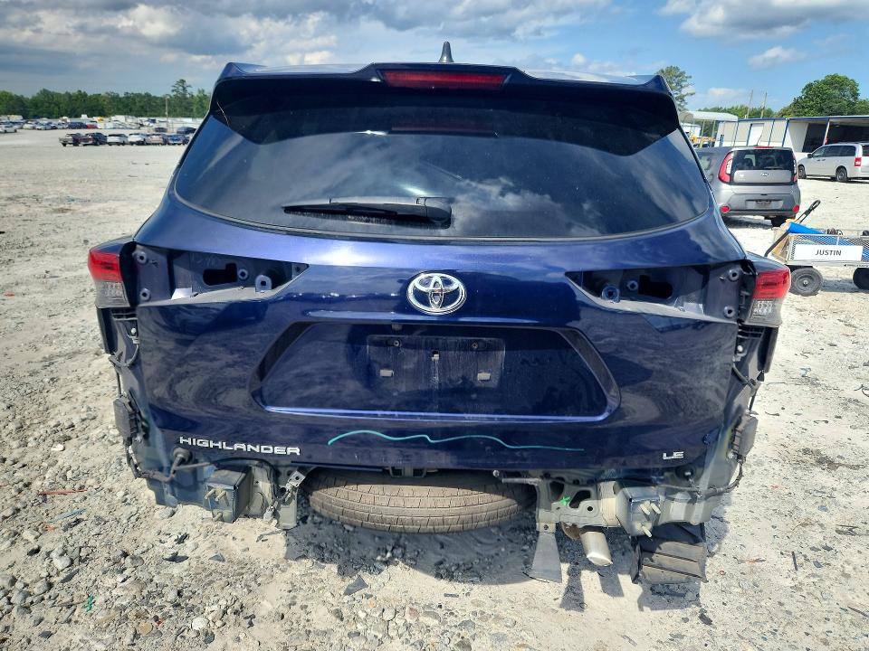 2022 Toyota Highlander მანქანა იყიდება აუქციონზე, vin: 5TDZZRAH4NS545256, აუქციონის ნომერი: 58575216
