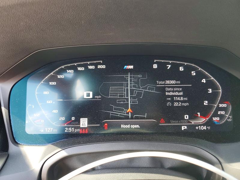 57342446 :رقم المزاد ، 3MW5U7J05N8C75116 vin ، 2022 Bmw M340i مزاد بيع