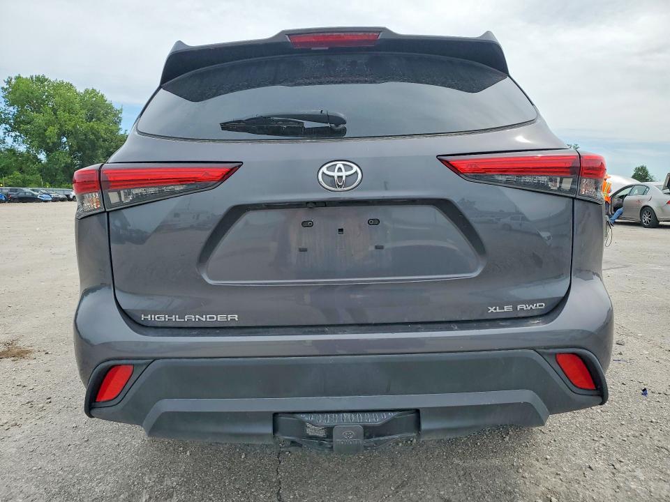 58581036 :رقم المزاد ، 5TDHZRBH1NS177354 vin ، 2022 Toyota Highlander مزاد بيع
