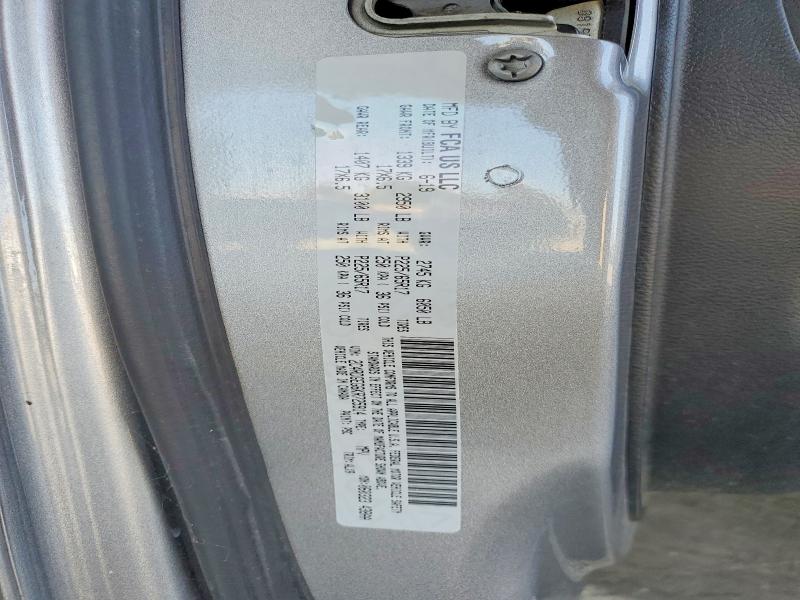 2019 Dodge Grand Caravan მანქანა იყიდება აუქციონზე, vin: 2C4RDGEG6KR725914, აუქციონის ნომერი: 59392956