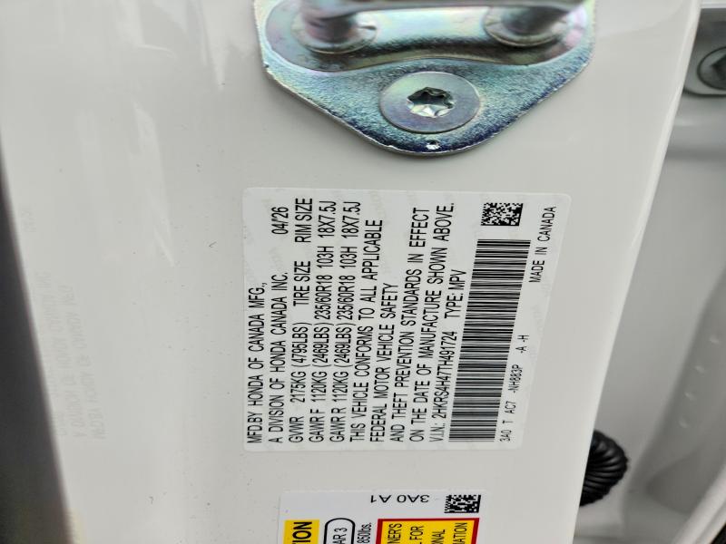 Aukcja sprzedaży 2026 Honda Cr-v, vin: 2HKRS4H47TH491724, numer aukcji: 58123036