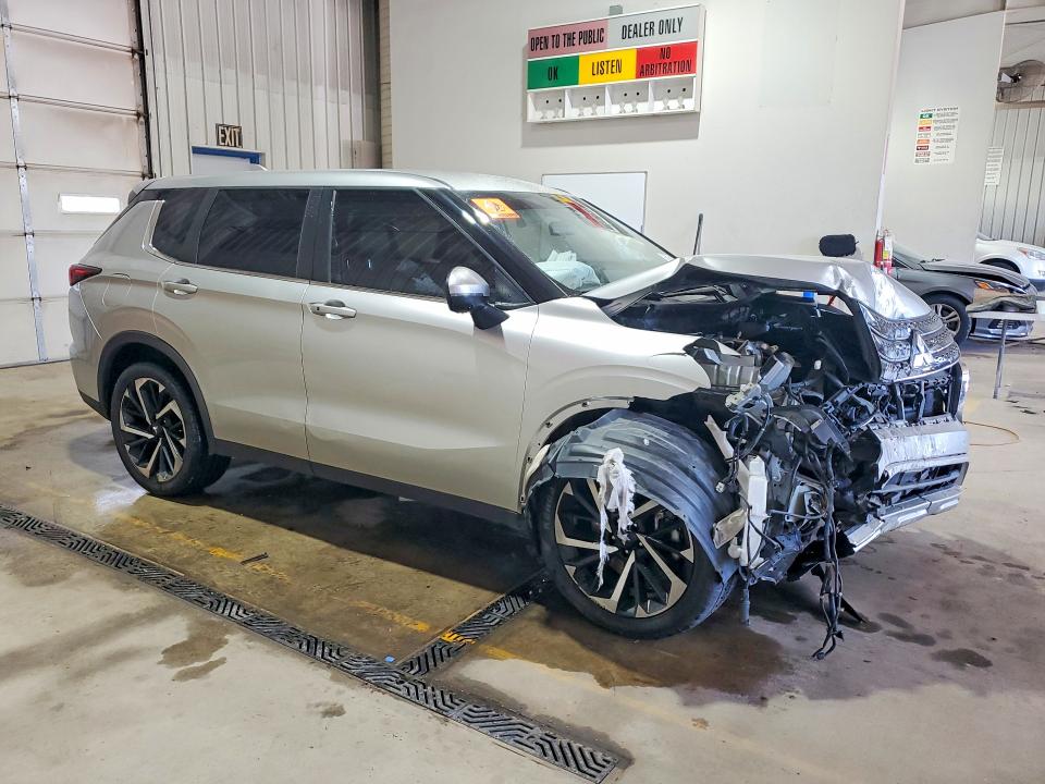 2022 Mitsubishi Outlander მანქანა იყიდება აუქციონზე, vin: JA4J4UA86NZ021114, აუქციონის ნომერი: 58045516
