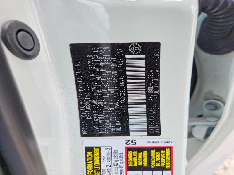 Aukcja sprzedaży 2025 Toyota Camry, vin: 4T1DAACKXSU006445, numer aukcji: 56255516