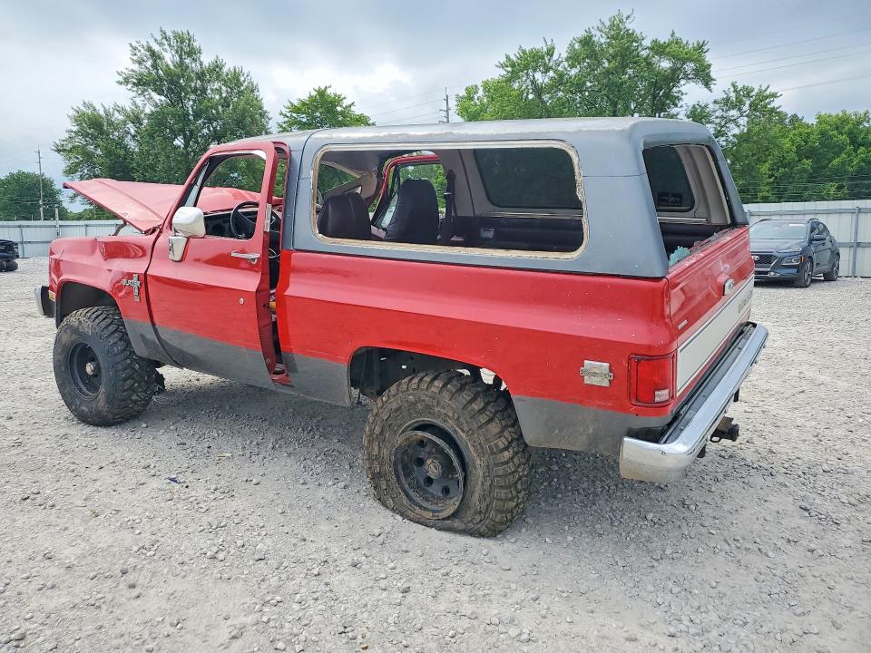 1987 Chevrolet Blazer მანქანა იყიდება აუქციონზე, vin: 1GNEV18C1HF145186, აუქციონის ნომერი: 58412876