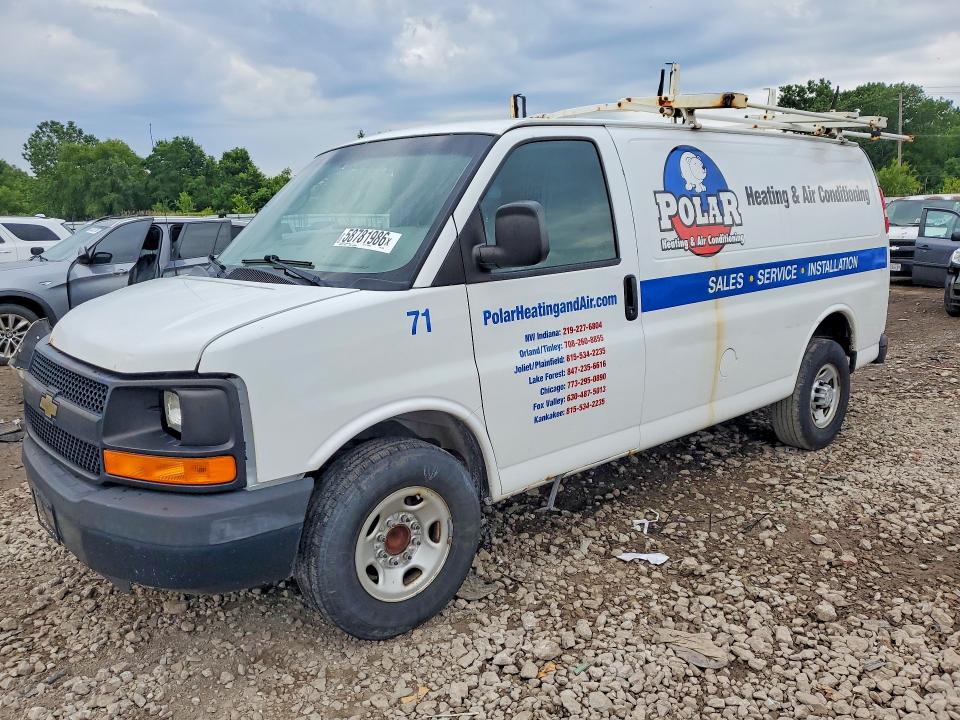 2015 Chevrolet Express G2500 მანქანა იყიდება აუქციონზე, vin: 1GCWGFCF8F1237704, აუქციონის ნომერი: 58781986