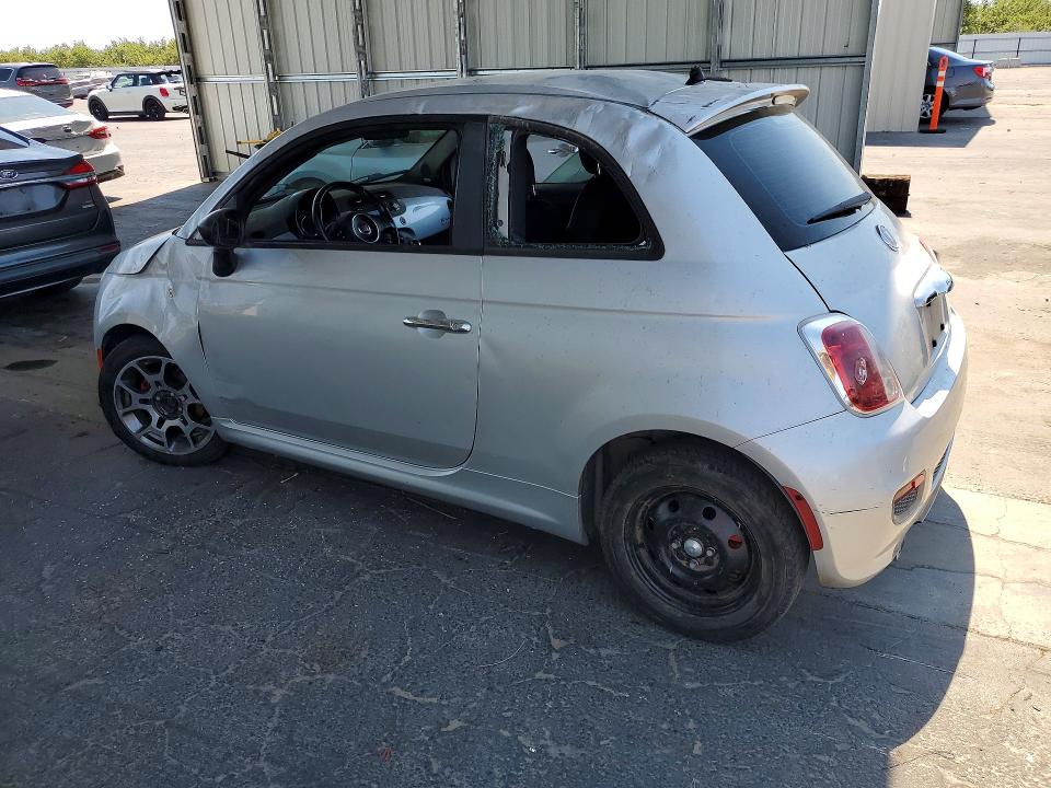 56850346 :رقم المزاد ، 3C3CFFBR1CT351912 vin ، 2012 Fiat 500 مزاد بيع