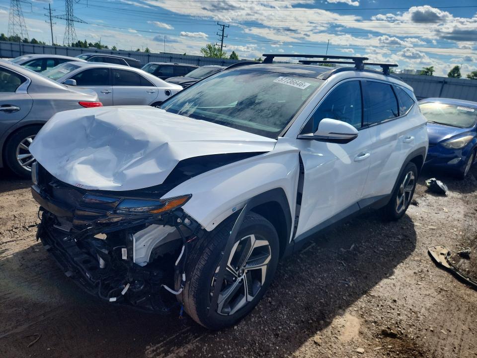 2022 Hyundai Tucson მანქანა იყიდება აუქციონზე, vin: 5NMJECAE0NH121815, აუქციონის ნომერი: 57736646