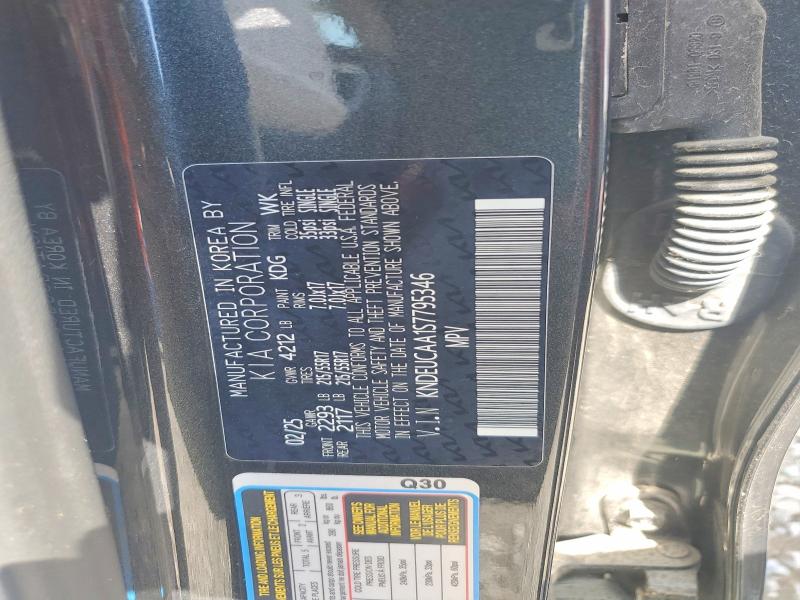 Aukcja sprzedaży 2025 Kia Seltos, vin: KNDEUCAA1S7795346, numer aukcji: 57117296