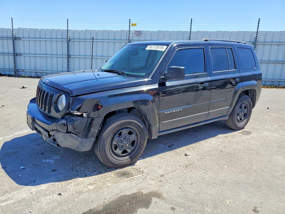 Aukcja sprzedaży 2016 Jeep Patriot, vin: 1C4NJPBAXGD546924, numer aukcji: 55772676