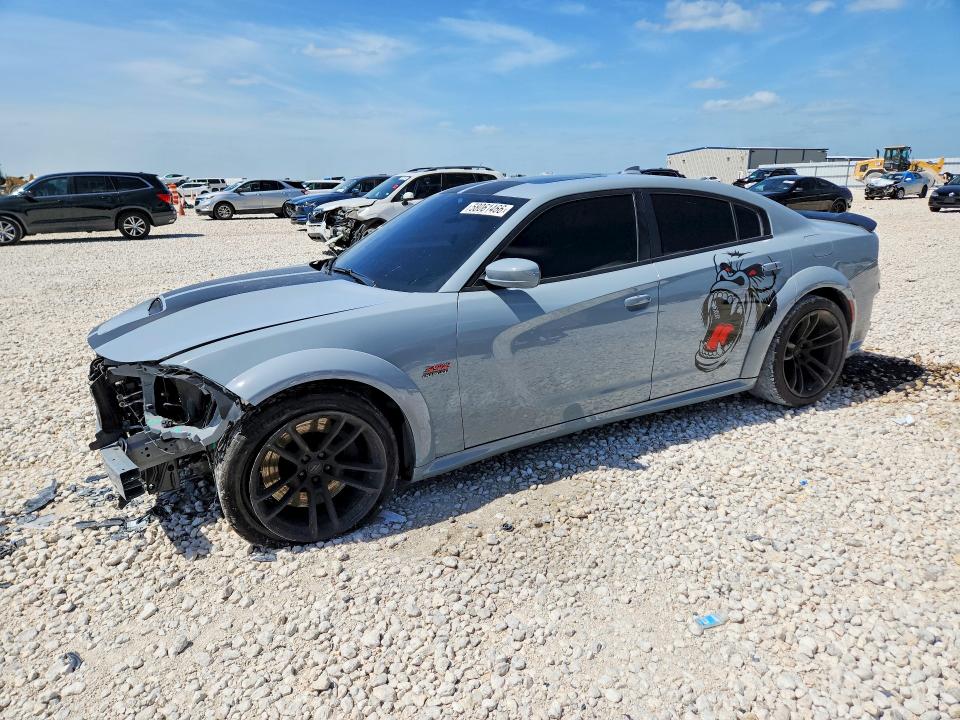 58061466 :رقم المزاد ، 2C3CDXGJ4NH117208 vin ، 2022 Dodge Charger مزاد بيع