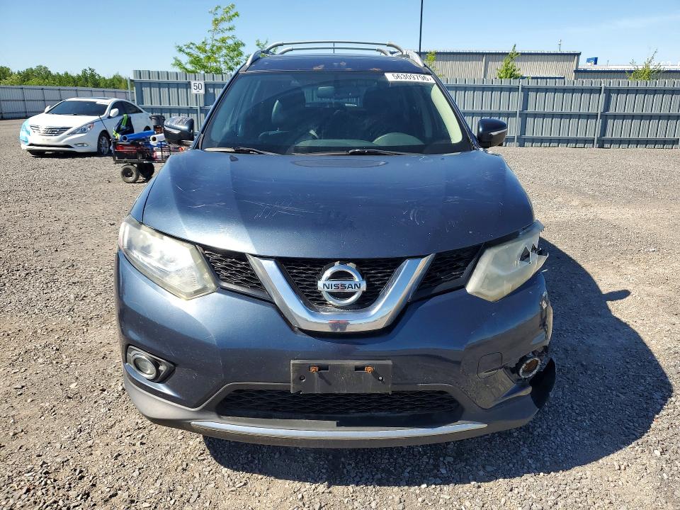 2015 Nissan Rogue მანქანა იყიდება აუქციონზე, vin: 5N1AT2MV5FC834958, აუქციონის ნომერი: 56309796