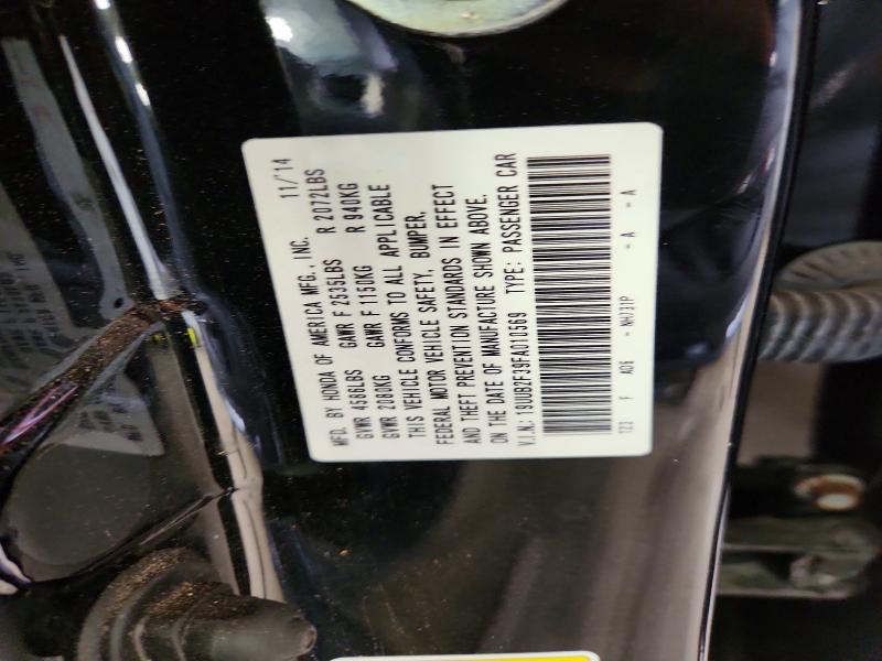 56445116 :رقم المزاد ، 19UUB2F39FA010569 vin ، 2015 Acura Tlx مزاد بيع