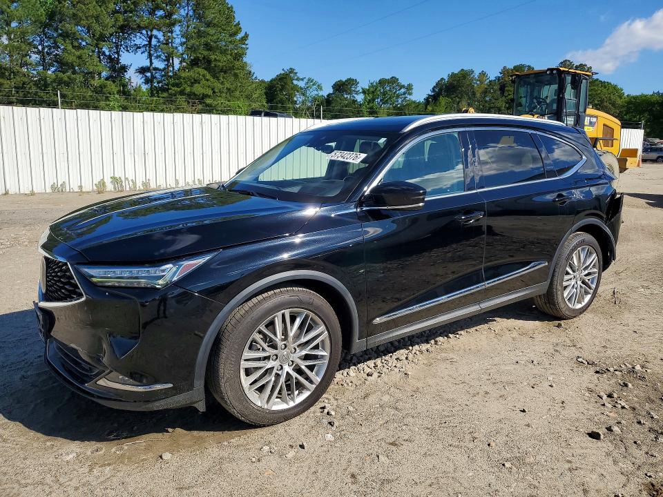 2022 Acura Mdx მანქანა იყიდება აუქციონზე, vin: 5J8YE1H82NL045890, აუქციონის ნომერი: 57342376