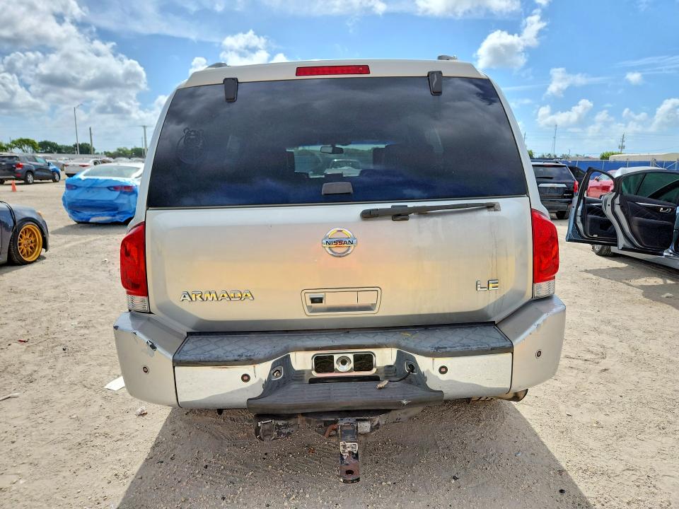 58046316 :رقم المزاد ، 5N1AA08A46N719984 vin ، 2006 Nissan Armada مزاد بيع