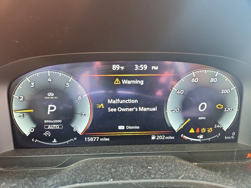 58385766 :رقم المزاد ، 5N1AL1FS3SC338791 vin ، 2025 Infiniti Qx60 مزاد بيع