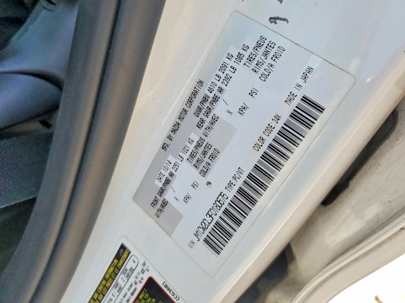 Продажа на аукционе авто 2015 Mazda 5, vin: JM1CW2CL3F0180676, номер лота: 56144216