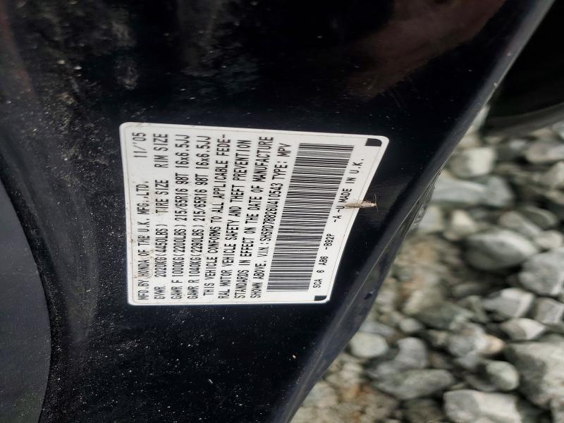 Aukcja sprzedaży 2006 Honda Cr-v, vin: SHSRD78826U410543, numer aukcji: 57943606