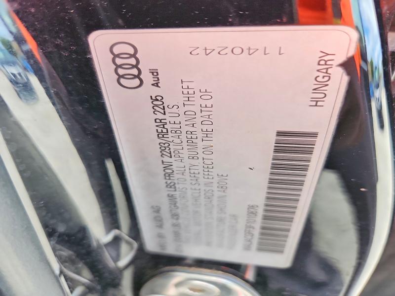 2015 Audi A3 მანქანა იყიდება აუქციონზე, vin: WAUACGFF3F1010876, აუქციონის ნომერი: 56213446