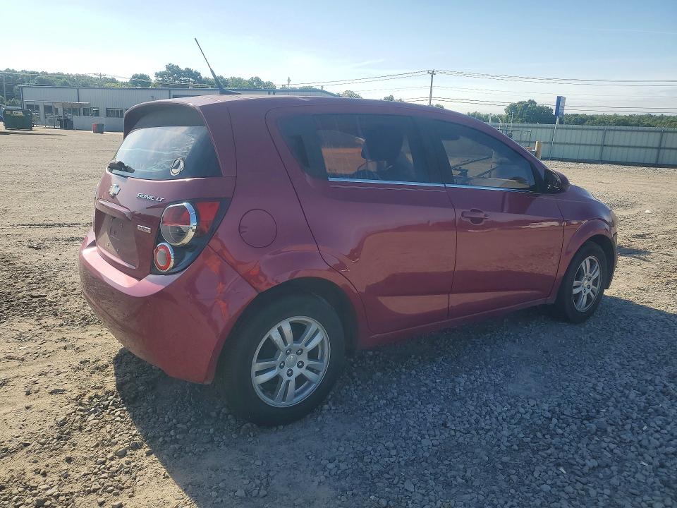 2014 Chevrolet Sonic მანქანა იყიდება აუქციონზე, vin: 1G1JC6SBXE4123620, აუქციონის ნომერი: 57478696