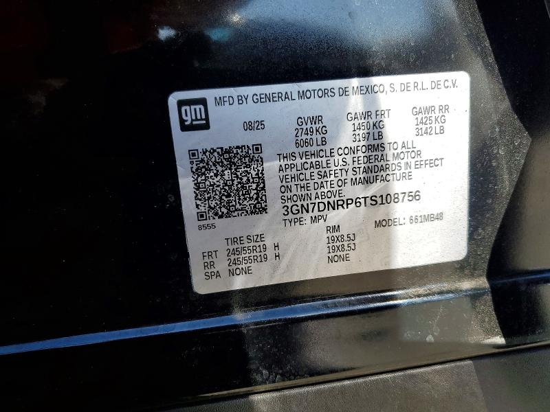 Aukcja sprzedaży 2026 Chevrolet Equinox, vin: 3GN7DNRP6TS108756, numer aukcji: 57150616