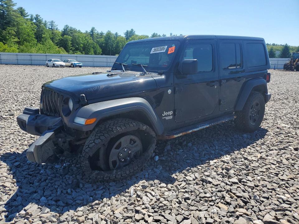 Aukcja sprzedaży 2018 Jeep Wrangler Unlimited, vin: 1C4HJXDG4JW154533, numer aukcji: 56003686