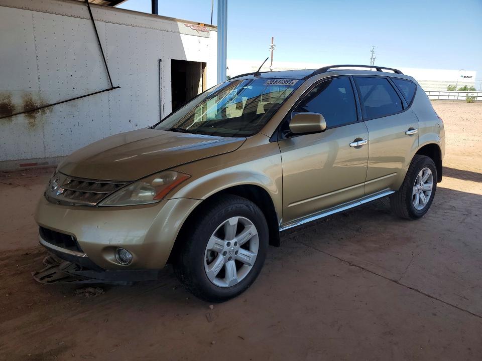Auction sale of the 2007 Nissan Murano, vin: JN8AZ08T27W526747, lot number: 55601366