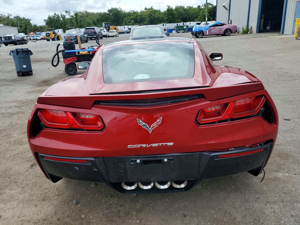 55366836 :رقم المزاد ، 1G1YL2D78E5132570 vin ، 2014 Chevrolet Corvette مزاد بيع